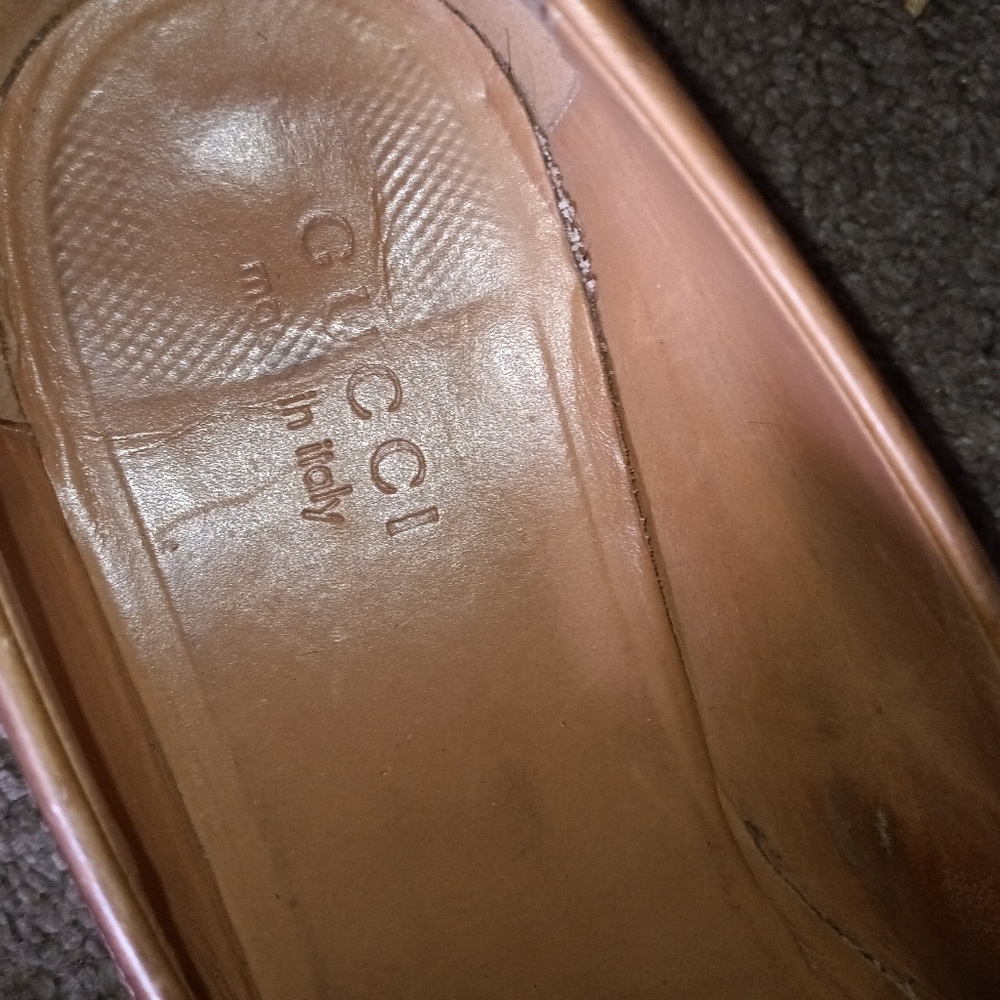 Gucci Brown Leather Loafers - Picture 4 of 4